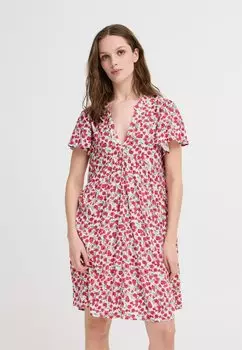 Повседневное платье IHAYA ICHI, красный