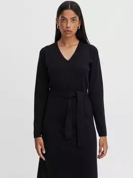 Повседневное платье ихкава Ichi, черный