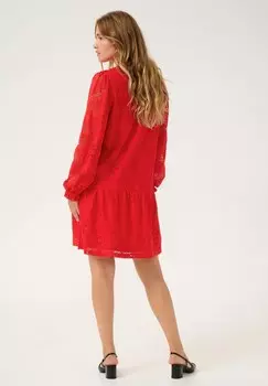 Повседневное платье INDEO OLU Culture, красный