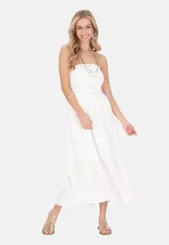 Повседневное платье IZIA, белый