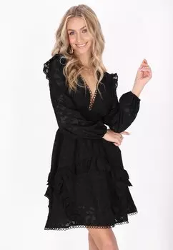 Повседневное платье IZIA, черный