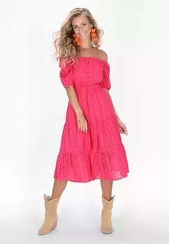 Повседневное платье IZIA, розовый