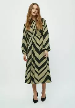 Повседневное платье JALIA BALLOON LONG SLEEVE Minus, зеленый