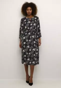 Повседневное платье KAMERLE AMBER Kaffe, цвет black antique white print