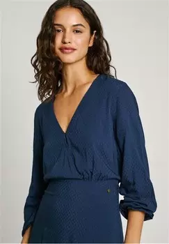 Повседневное платье KENDALL Pepe Jeans, темно-синий