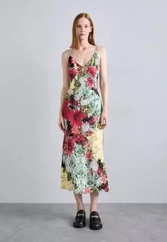 Повседневное платье KIRO SLIP DRESS Alice + Olivia, разноцветный