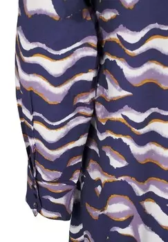 Повседневное платье KNIELANGES MIT PRINT UND A-LINIE Zizzi, синий