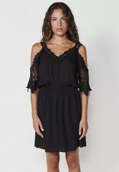 Повседневное платье Koroshi, черный