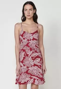 Повседневное платье Koroshi, красный