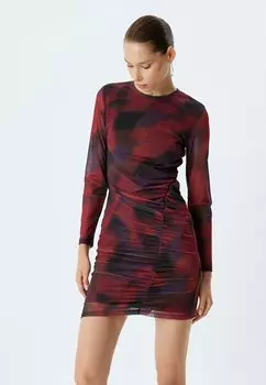 Повседневное платье Koton, бордовый