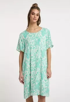 Повседневное платье KURZARM usha, бирюзовый