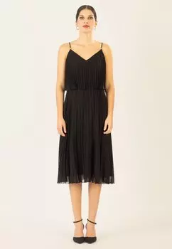 Повседневное платье KURZES PLISSEE Apart, черный