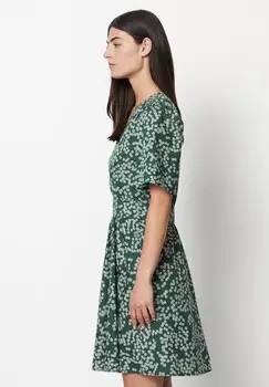 Повседневное платье KURZES SHAPED Marc O'Polo, зеленый