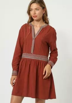 Повседневное платье La Morena, коричневый