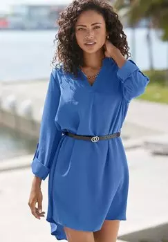 Повседневное платье LASCANA, цвет royalblau