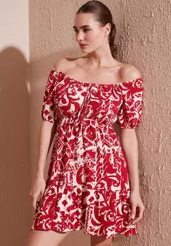 Повседневное платье LELA, Бордо