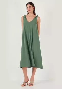 Повседневное платье LELA, хаки