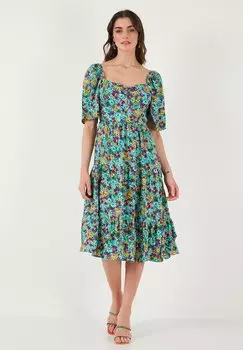 Повседневное платье LELA, зеленый