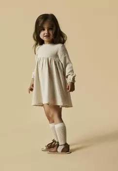 Повседневное платье Lil' Atelier, кремовый