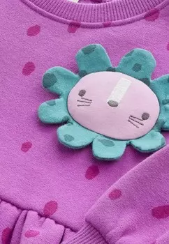 Повседневное платье LONG SLEEVE- REGULAR FIT Next, фиолетовый