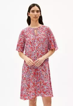 Повседневное платье MAAERHA MOSAIC LINO ARMEDANGELS, коралловый