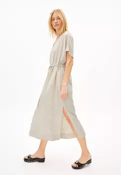 Повседневное платье MAAHALIANA STRIPES ARMEDANGELS, бежевый