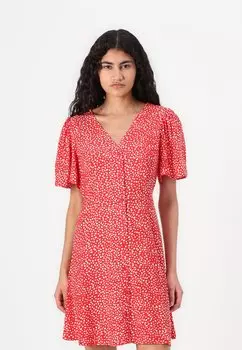 Повседневное платье MALBA NOOS Vero Moda, красный