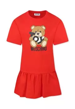 Повседневное платье MANICA CORTA MOSCHINO, красный