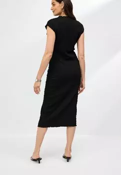 Повседневное платье MATERNITY SHORT SLEEVE TEXTURED COLUMN Next, черный