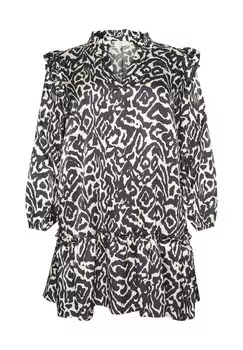 Повседневное платье MATHILDA Kaffe Curve, черный