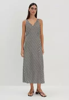 Повседневное платье MIDI A-LINIE PRINT someday., черный