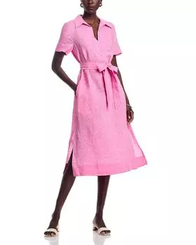 Повседневное платье миди Coastalina Popover Tommy Bahama, розовый