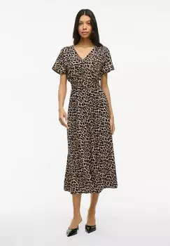 Повседневное платье MIDI KURZARM VILA, черный