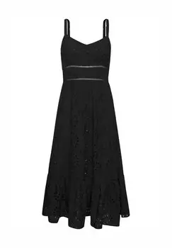Повседневное платье MIDI LASCANA, черный
