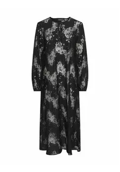 Повседневное платье MIDI PCNORINNE Pieces, черный