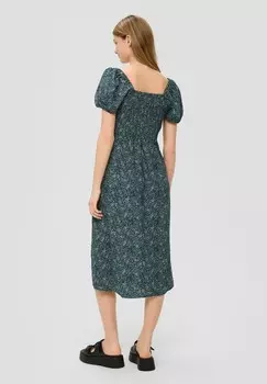 Повседневное платье MIDI QS, бирюзовый