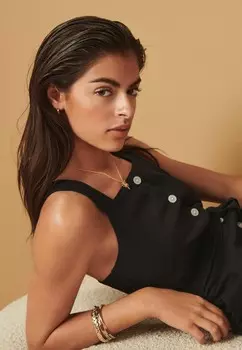 Повседневное платье MIDI, REGULAR FIT Next, черный