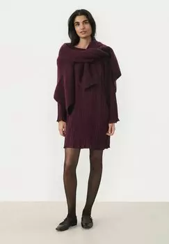 Повседневное платье MILANA Part Two, бордовый