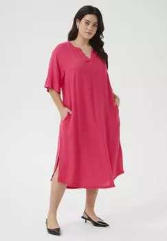 Повседневное платье MILLE KAFTAN Kaffe Curve, красный