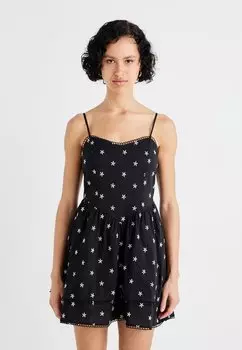 Повседневное платье MINI DRESS Gina Tricot, белый