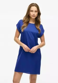 Повседневное платье MINI KURZARM VILA, синий