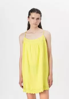 Повседневное платье MINI SWING DRESS GAP, желтый