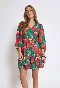 Повседневное платье MINI THILDA SHORT WRAP Minus, розовый