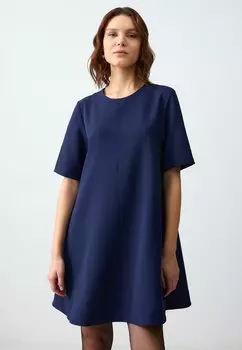 Повседневное платье MINIMALIST A-LINE Jimmy Key, темно-синий