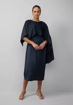 Повседневное платье MIT ABNEHMBAREM SCHULTERTEIL s.Oliver BLACK LABEL, синий