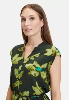 Повседневное платье MIT BLUMEN Cartoon, зеленый