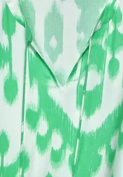 Повседневное платье Mit Print Street One, зеленое