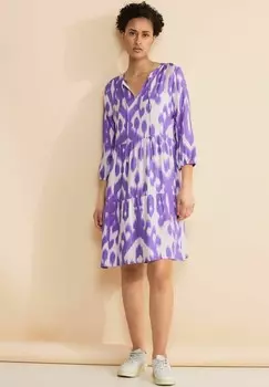 Повседневное платье MIT PRINT Street One, сирень
