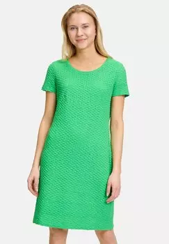 Повседневное платье MIT RUNDHALSAUSSCHNITT Betty Barclay, зеленый