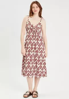 Повседневное платье MIT TRGERN Cache Cache, белый